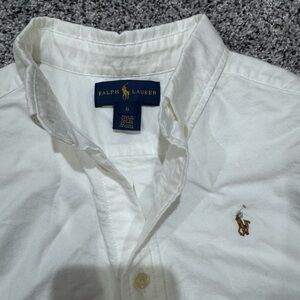 Ralph Lauren White boys shirt